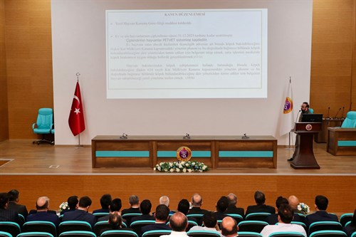 İl Hayvanları Koruma Kurulu Toplantısı Yapıldı
